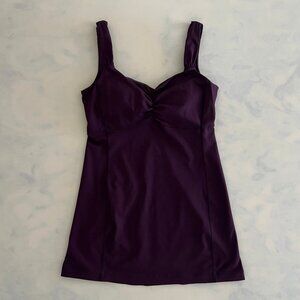 Lululemon Aria II Purple 'Long' Athletic Yoga Tank Top